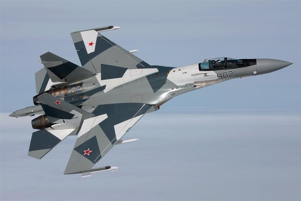 Ruská stíhačka Su-35 (Zdroj: Public Domain)