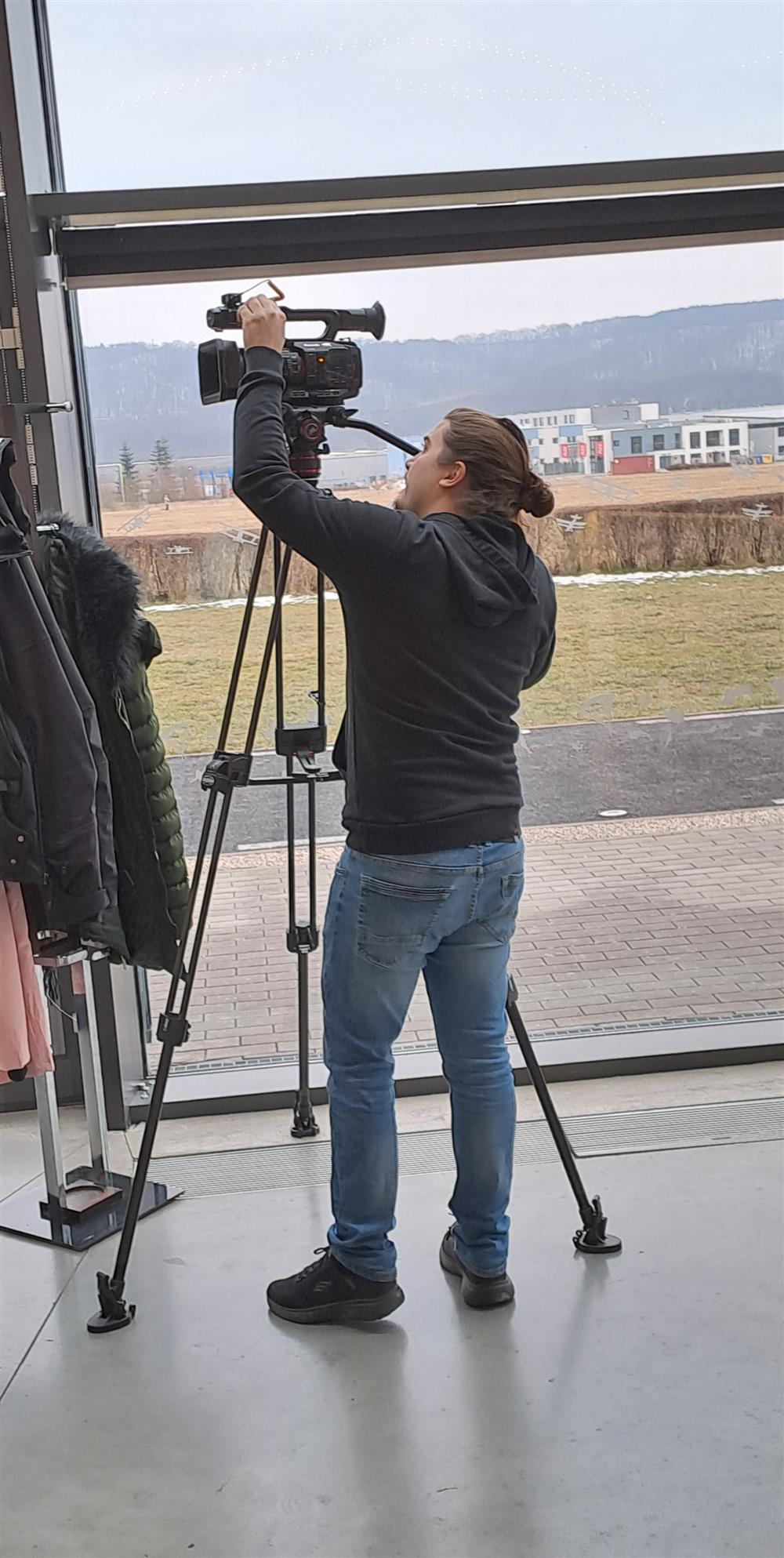 Jaromír Bartoš se staral o ozvučení i záznam (Foto: Lenka Vargová)