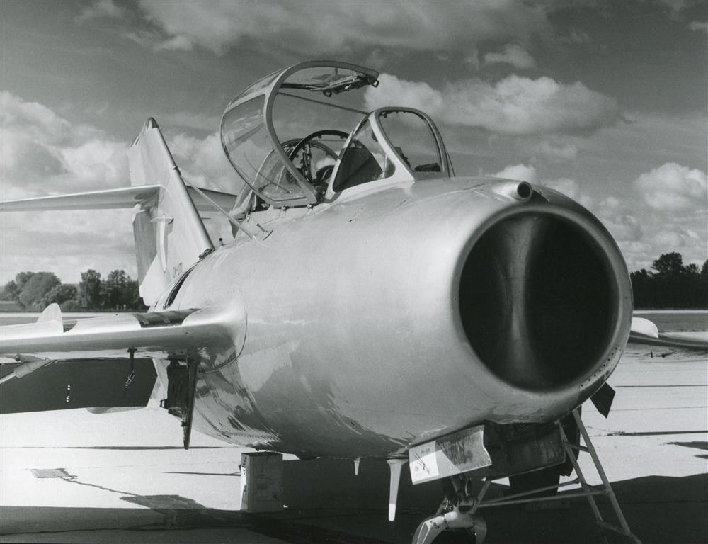 Mig-15 UTI, Pardubice 2022, formát negativu 6x7 cm (Foto: Richard Homola)