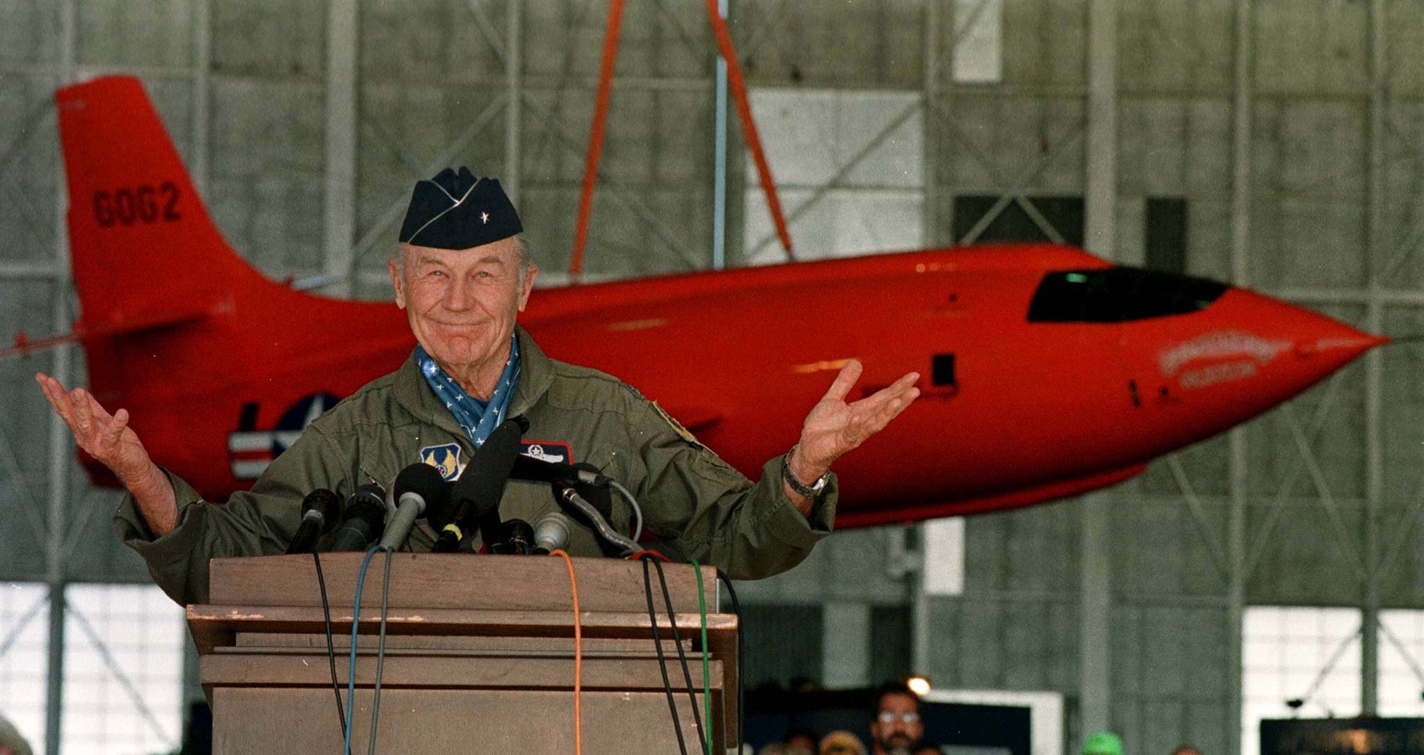 Chuck Yeager dnes