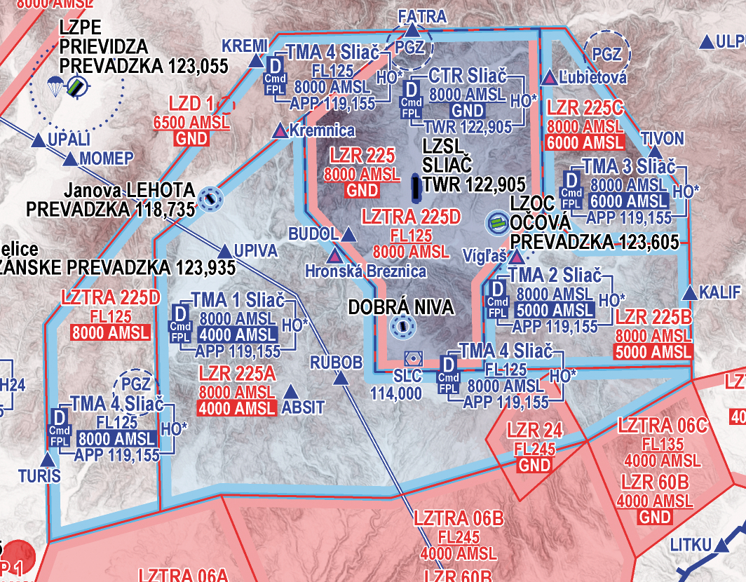 Změny se týkají také letové informační oblasti Slovenské republiky