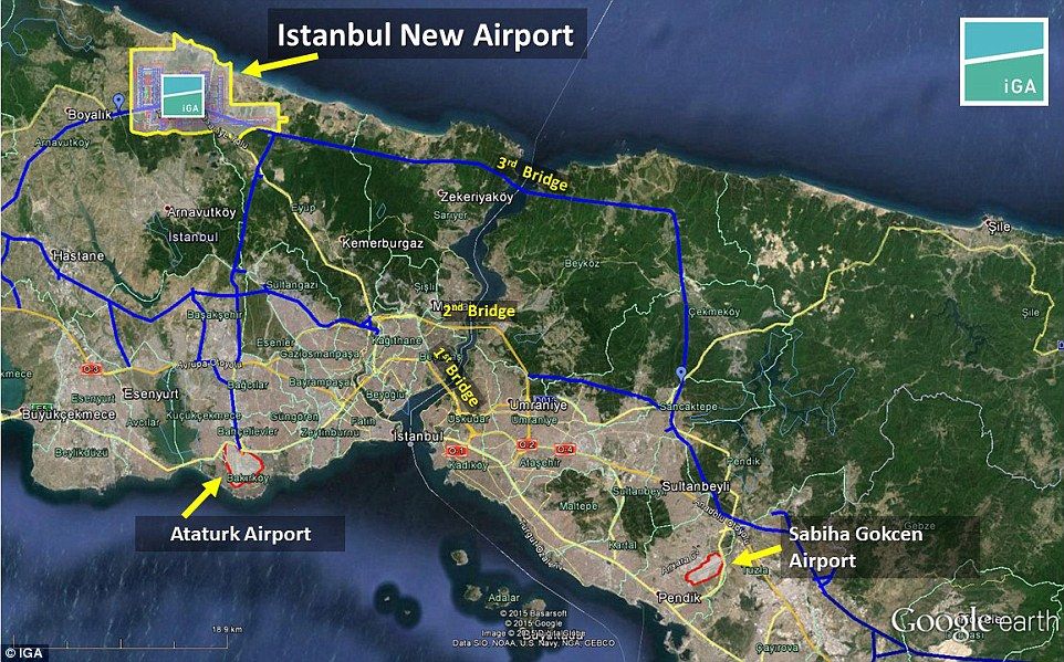 Nové letiště se bude nacházet v severní části města