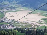 Letiště Zell am See je kvůli povodním uzavřeno, uvádí NOTAM