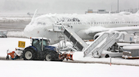 Letiště v Mnichově je stále ochromeno nepřízní počasí