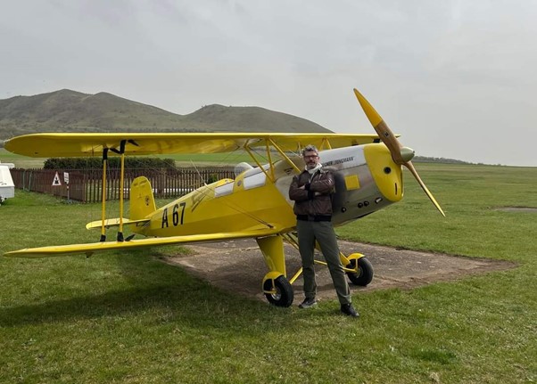 Flyman a jeho Bücker Jungmann